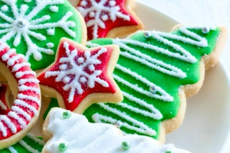 Family Friendly Holiday Cookie Decorating (kids 10+)